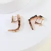 Ear Cuff European Silver Color Thick Full Diamond Snake Shape Foldable Earrings Trend Fashion Women High Quality Luxury Jewelry 230626