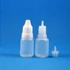 100 uppsättningar 10 ml plastdropparflaskor Tamper Evidence Cap Långt tunt nålspets munstycke för E Liquid Drop Vapor E-Liquide 10 Ml CWKFE
