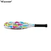 Tennisrackets Wakdop Carbon Beach Tennisracket Ruw oppervlak Carbon Beach tennisracket Heren Professionele rackets Volwassen Kinderen FURIOUS MC 230626