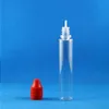 Pet Plastic Plastic Butelki 100pcs 30 ml podwójny dowód wysoce przezroczysty dziecięcy Złodziej Złodziej Safe Butelka z długim sutkiem athvh