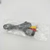 500pcs 1.8m Audio Video AV Cable Game Console Composite 3 RCA Cord Wire Main 480p For Nintendo Wii Console