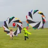 Acessórios para pipa 9KM 2m Snake Spinning Windsock Ring Kite Line Lavanderia inflável Show Kite for Kite Festival 30D Ripstop Nylon com bolsa 230625