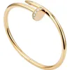 Designer Charm Design Classic Nail Bracciale di Carter Goddess Coppia di moda Regalo di San Valentino