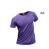 LL-012 Men's Tshirt Yoga Outfit Gym Clothing Summer Tshirts Exercise & Fitness Wear Sportwear Man Trainer Running Short Sleeve Shirts Tops Fast Dry Breathable