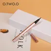 O.TWO.O Zwarte Vloeibare Eyeliner Oogmake-up Super Waterproof Langdurige Eye Liner Gemakkelijk te Dragen Party Make-up Cosmetica Gereedschap