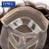 Mono dziecięce męskie pu z koronkowym frontem oddychającą do męskiej protezy włosów 100 Indian Human Toupee Men Systems 230625