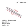 Bow Arrow DIY 70 80 90 100 110 120 Grain Stainless Steel Bullet Point Tip For ID 4.2 mm Arrow Shaft Arrow Head Archery Accessory BowHKD230626