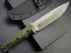 Noża polowań na kemping eafengrow ef128 stały nóż ostrza DC53 Stalowe ostrze dwa ton G10 rączka pełna stałe noża noża do polowania na kempinghkd230626