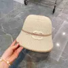 Женский дизайнер C-букватор соломенная шляпа джентльменная кепка топ-солнце