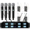 Microfoons Professionele UHF Wireless Microfoon 8 -kanaals handheld microfoon Lavalier Microfoon Stage Prestatie Conferentie Microfoon