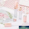 Partihandel 5 ml Lipgloss Plastic Bottle Containers Tomma Rose Gold Lip Gloss Tube Eyeliner Eyelash Container R-1