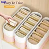 Storage Boxes Bins 5 Girds set Socks Underwear Panties Organizer Nordic Style for Ties Cable Closet Drawer Divider 230626