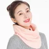 Foulards utile Texture Fine bonne respirabilité enveloppant bord écharpe couverture de visage cache-oreilles polyvalent femmes thermique pour l'extérieur