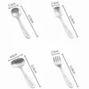 New Stainless Steel Coffee Spoon Smile Face Teaspoon Dessert Snack Ice Cream Scoops Fruit Salad Fork Dinnerware Kitchen Tableware