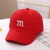 Caps Hats Children's Kid Baseball Cap for Girls Boy Hats Sunscreen Baby Hat Hip Hop M Letter Embroidered Kids Caps 1-6-8-12-15 Years 230626