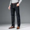 メンズジーンズシャンバオ2022秋の春装備ストレートデニムジーンズクラシックスタイルバッジYou Men's Casual JeansズボンJ230626