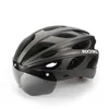 Casques de vélo ROCKBROS 58-65cm Casque Bicyc Hommes Femmes Goggs Casque de vélo Casque de sécurité Visière ns Ultralight VTT Casques de vélo de route HKD230626