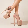 Sandales de qualité Pole Dance Chaussures Stripper Talons hauts Femmes Sexy Show Party Club CM Plate-forme à talons Mariage