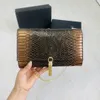 Y Designer SBags LFashion حقيبة كتف حقائب كروس بودي كلاسيكية كيت ترقية نمط جلد الأفعى مع حقيبة ساعي شرابة محافظ نسائية وحقائب يد حبال