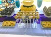 Badrumshyllor Cake Pop Display Stand 21 Hole Acrylic Lollipop Holder Weddings Baby Duschar Födelsedagsfester Halloween Candy Decorative 230625