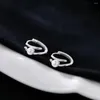 Stud Earrings S925 Sterling Silver Cold Wind Double Line Pearl French Small Fragrant Temperament Female Jewelry Gift