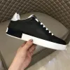 Casual Shoes Luxury Brand High Quality White Leather Calfskin Bekväm utomhussport Mäns mode Låg Topp Lace Up Casual Walking Shoes 38-45