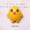 Dijes Mini orden 10 Uds Kawaii Animal Chick resina cabujones DIY accesorios de joyería accesorios de adorno Gilr Hair Bow Center Clip