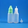100セット15mlプラスチックドロッパーボトルの改ざんエビデンスキャップe液滴蒸気e-liquide 15 ml pvawwの長い細い針チップノズル