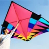 Kite Accessories large delta kite for adults flying toys ripstop nylon sport kite string reel dragon kite cerf volant parachute 230625