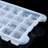 New 36 Grids Ice Cube Mold with Lid Ice Block Maker for Cocktail Whiskey Juice Drinks Kitchen Gadgets DIY Fruits Ice Cubes Mould