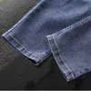 Jeans pour hommes Designer jeans mens mode classique brodé décontracté plus la taille pantalon en denim lavage élastique pieds maigres pantalons droits slim BSXZ