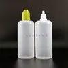 Лот 100 шт. 100 мл LDPE пластиковые бутылки-капельницы с защитой от детей и защитными крышками соски Slhou