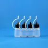 Lot 100 Pieces 5 ML LDPE Metal Needle Tip Cap Plastic dropper bottle for liquid squeezable Free Shipping Xicja