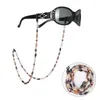 Eyeglasses chains Amber Acrylic Button Chain Eyeglass Glasses Chain Women Anti-lost Mask Hanging Sunglasses Lanyards Hold Cord Strap Rope Necklace 230626