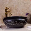 Évier de lavabo de comptoir chinois fabriqué à la main pour la décoration de la maison de haute qualité Vfgct