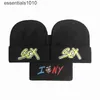 New winter ch knitted hat outdoor warm pullover wool hat men's fashion embroidery sex cold Hat Women