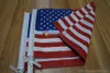 Verkoop auto vlag print aangepaste clip op alle voertuig raam vlaggen auto 12 "x 18" Amerikaans patriottisch
