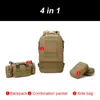 Backpacking Packs Обновление 55L-70L Большой мощности военные 4 в 1 молле.