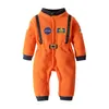 Barboteuses bébé astronaute de l'espace Costume automne hiver vêtements pour tout-petit garçon fille barboteuse Halloween Anime Cosplay tenue 9 12 18 24 36 mois 230625