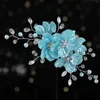 Hair Clips Women's Vintage Wedding Headdress Smooth Edge Shiny Headpiece For Thick Curly Long Sparse Style