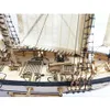 نسخة نموذجية Hobby Ship Ship Kits Halcon 1840 CNC Brass Cannons الفاخرة عرض شراعي عرض اللغة الإنجليزية 230625