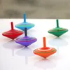 Spinning Top 3PCS Child Classic Toy Rotating Multicolour Wood Gyroscope Traditionella babyleksaker 230626