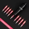 AMBITION Tattoo Cartridge Needles Micropigmentation Permanent Make-Up Eyebrows Eyeliner Lips Professional Microblading 230626