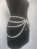Autres accessoires de mode Bijoux Y2K Chaîne de taille de perles multicouches pour la mode féminine Rétro Personnage jouant Accessoires de corps Sexy Party Accessoire Cadeau 230626
