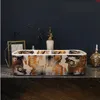 Lavabo en porcelaine fait à la main de Style européen forme rectangulaire comptoir en céramique bassin de salle de bain évier bassingood qté Urtav
