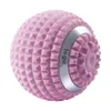 Bolas de yoga Llegadas Fitness Usb Masaje de yoga eléctrico Bola de rodillo Vibración Entrenamiento de maní Fascia Bola Masajeador de pies Relajación muscular 230625