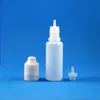 Plastic Dropper Bottle Double Proof 18 ML 100 Pieces Thief Safe Child Safety Caps Vapor Can Squeezable For E Cig Sqisg