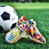 スニーカーファッションカラフルなサッカースニーカーキッズフットサルターフシューズボーイズサッカークリートチルドレンサッカーシューズチュテイラカンポ230625