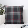 Kissenbezug GTi Tartan 5 quadratischer Kissenbezug Kissenbezug dekorativer Polyester-Überwurfbezug für Zuhause, Sofa, Wohnzimmer 230626