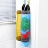 New Kitchen Garbage Organizer Home Grocery Bag Holder Wall Mount Plastic Bag Holder Dispenser Hanging Storage Trash Garbage Bags